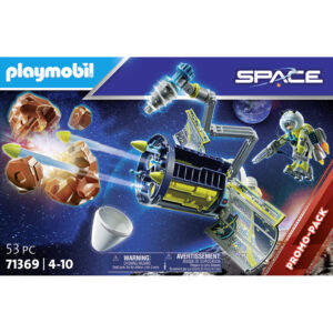 Spationaute et satellite