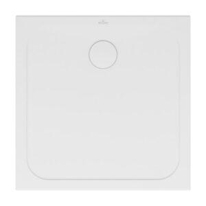 Receveur de douche antidérapant 80 x 80 VILLEROY ET BOCH Lifetime Plus ceramique rectangle blanc