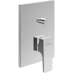 Mitigeur mécanique encastré avec inverseur VILLEROY ET BOCH Architectura Square Chrome
