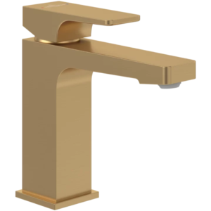 Mitigeur lavabo VILLEROY ET BOCH Architectura Square sans tirette Brushed Gold