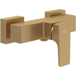 Mitigeur mécanique douche VILLEROY ET BOCH Architectura Square Brushed Gold