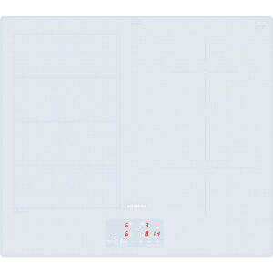 Siemens iQ700 EX612BEB1F plaque Blanc Intégré 59.2 cm Plaque avec zone à induction 3 zone(s)