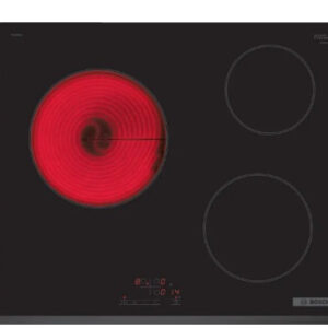 Bosch Serie 4 PKM63RBB8E plaque Noir Intégré 60 cm Céramique 3 zone(s)