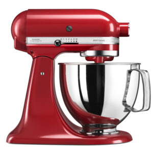 Robot sur socle 4,83l 300w rouge empire artisan – 5ksm125eer – kitchenaid