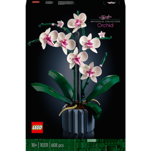 LEGO¬Æ Icons – L‚ÄôOrchidée Plantes Artificielles d’Intérieur, Décoration de Maison – 10311