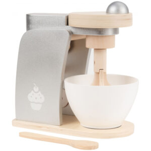 Robot P√¢tissier en Bois pour Enfants – Pétrin avec Fouet, Bol & Spatule pour Développer leur Créativité Culinaire