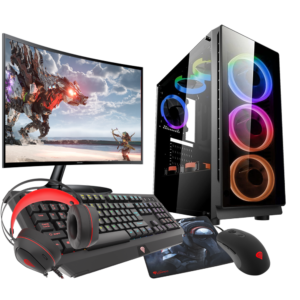 VIST PC Gaming Ryzen 7 5700X – RAM 32Go – RTX 3060 – SSD 1To M.2 – WIFI – LCD 24″ – Windows 11 Pro