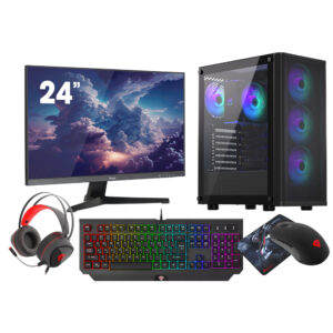 VIST Gaming Ryzen 7 5700G – RAM 32Go – RX VEGA – SSD 1To M.2 – WIFI – 24″ – Windows 11 Pro