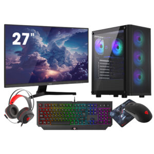VIST Gaming Ryzen 7 5700G – RAM 16Go – RX VEGA – SSD 1To M.2 – WIFI – 27″ – Windows 11 Pro