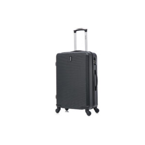 CELIMS ‚Äì Valise Moyenne  Valise Week-end  Taille 65cm 20kg  Serrure intégré  ABS  4 Roulettes 360  Noir