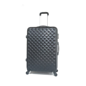 CELIMS ‚Äì Valise Grande Taille  Valise Soute 75cm 23kg  Serrure intégré  ABS  4 Roulettes 360  Noir