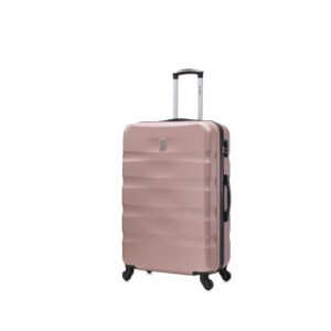CELIMS ‚Äì Valise Grande Taille  Valise Soute 75cm 23kg  Serrure intégré  ABS  4 Roulettes 360  Rose Gold