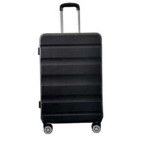 CELIMS – Valise Moyenne 65cm Voyageur Parisien  Cadenas  Double Roulettes  Légère et Rigide  Noir
