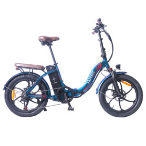 FAFREES F20 Pro Vélo électrique 20 pouces Cadre pliable Bleu foncé