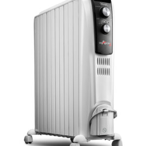Radiateur à bain d’huile 2500w blanc dragon 4 – trd41025 – delonghi