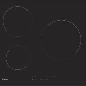 Candy Timeless CH63CT Noir Intégré 59 cm Céramique 3 zone(s)