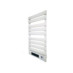 Sèche-serviettes électrique aluminium blanc display LED 1500W