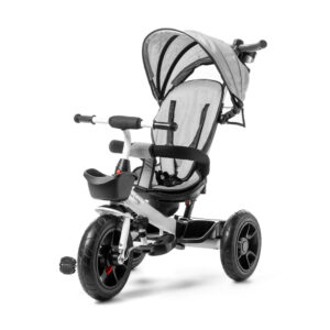 Tricycle évolutif pour bébé NILE – Gris
