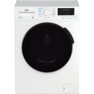 Beko HTE8614YBST machine à laver avec sèche linge Pose libre Charge avant Blanc E