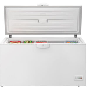 Beko HSM35050 congélateur Congélateur coffre Pose libre 350 L D Blanc