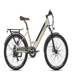 Vélo √âlectrique FAFREES F26 Pro  250W 360WH 40KM Autonomie  Freins à Disque  Or