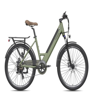 Vélo √âlectrique FAFREES F26 Pro  250W 360WH 40KM Autonomie  Freins à Disque  Vert