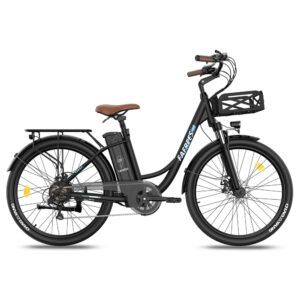Vélo électrique FAFREES F26 Lasting – Moteur 250W Batterie 36V20.3Ah Assisted Autonomie 160KM Frein à Disque Mécanique – Noir