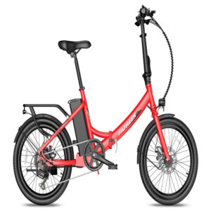 Vélo √âlectrique FAFREES F20 Light – Moteur 250W Batterie 522WH Autonomie 60KM – Rouge
