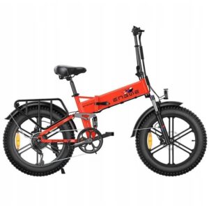Vélo électrique ENGWE ENGINE X 250W – 60KM autonomie – Freins à disque – Rouge