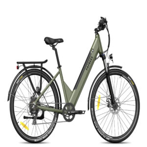 Vélo √âlectrique FAFREES F28 Pro – Moteur 250W Batterie 522WH Autonomie 60KM – Vert