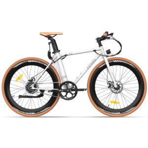 Vélo √âlectrique FAFREES F1 10AH – 250W Moteur 36V10AH Batterie Pneus 27.5 Pouces Freins à Disques Mécaniques – Blanc